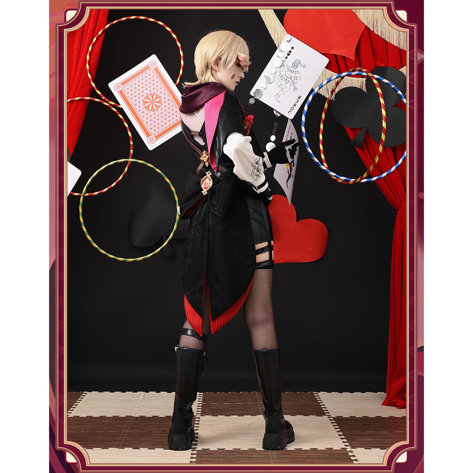 Amazon.co.jp: 原神 コスプレ 枫丹双子 リネット 耳、尻尾付き リネ